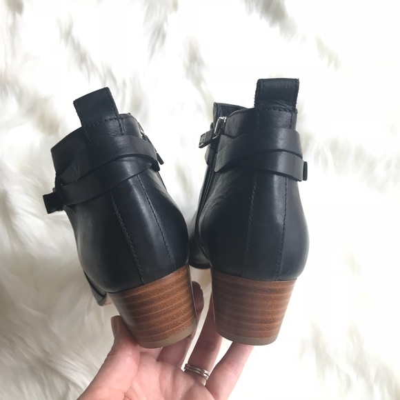 NWOB Alberto Fermani Leather Vana Ankle Boots 8.5 - Picture 7 of 8